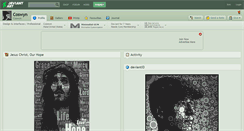 Desktop Screenshot of coswyn.deviantart.com