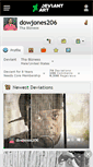Mobile Screenshot of dowjones206.deviantart.com