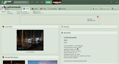 Desktop Screenshot of lostcommando.deviantart.com