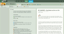Desktop Screenshot of anime-wallpaperz.deviantart.com
