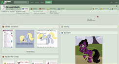 Desktop Screenshot of bewarexsteph.deviantart.com
