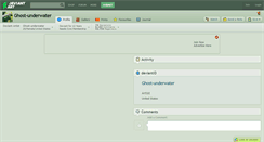Desktop Screenshot of ghost-underwater.deviantart.com