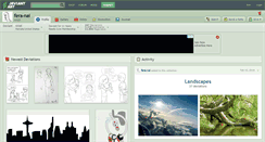 Desktop Screenshot of fera-nai.deviantart.com