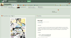 Desktop Screenshot of cheezeaddict.deviantart.com