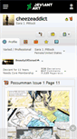 Mobile Screenshot of cheezeaddict.deviantart.com