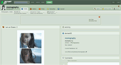 Desktop Screenshot of momography.deviantart.com