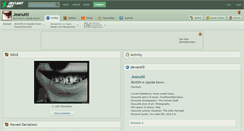 Desktop Screenshot of jeanutti.deviantart.com