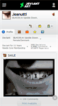 Mobile Screenshot of jeanutti.deviantart.com