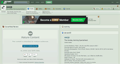 Desktop Screenshot of mmqb.deviantart.com