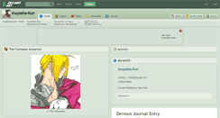 Desktop Screenshot of inuyasha-kun.deviantart.com