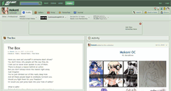 Desktop Screenshot of mokoni.deviantart.com