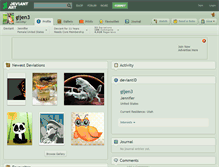 Tablet Screenshot of gijen3.deviantart.com