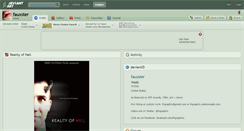 Desktop Screenshot of fauxster.deviantart.com
