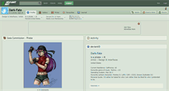 Desktop Screenshot of dark-fate.deviantart.com