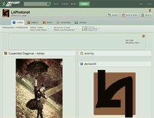 Tablet Screenshot of laphotonet.deviantart.com