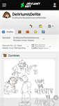 Mobile Screenshot of deliriumisdelite.deviantart.com