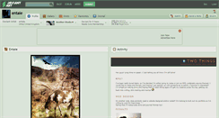 Desktop Screenshot of entaie.deviantart.com