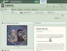 Tablet Screenshot of dr-glitzkrieg.deviantart.com