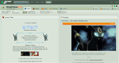 Desktop Screenshot of ninjafelines.deviantart.com