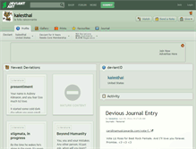 Tablet Screenshot of kaiesthai.deviantart.com