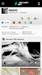 Mobile Screenshot of kaos42.deviantart.com