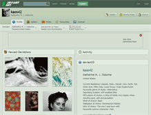 Tablet Screenshot of kaos42.deviantart.com