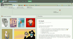 Desktop Screenshot of misterunlucky.deviantart.com