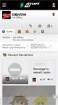 Mobile Screenshot of capyosa.deviantart.com