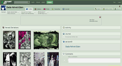 Desktop Screenshot of dada-velvet-eden.deviantart.com