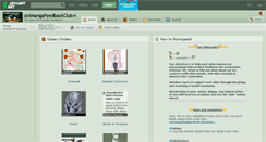 Desktop Screenshot of animangafeedbackclub.deviantart.com