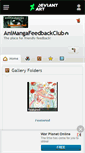 Mobile Screenshot of animangafeedbackclub.deviantart.com