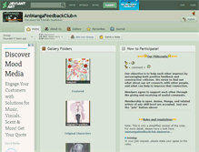 Tablet Screenshot of animangafeedbackclub.deviantart.com