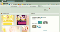 Desktop Screenshot of ikportfolio.deviantart.com