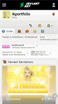 Mobile Screenshot of ikportfolio.deviantart.com