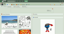 Desktop Screenshot of etq.deviantart.com