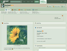 Tablet Screenshot of mozisart.deviantart.com