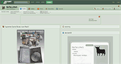Desktop Screenshot of batallines.deviantart.com