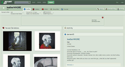 Desktop Screenshot of leatherwhore.deviantart.com