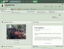 Tablet Screenshot of mitsubishirules.deviantart.com