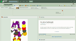 Desktop Screenshot of hazeleyed487.deviantart.com