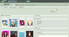 Desktop Screenshot of newtrends.deviantart.com