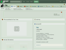 Tablet Screenshot of foig.deviantart.com