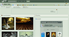 Desktop Screenshot of master-style.deviantart.com