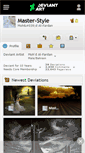 Mobile Screenshot of master-style.deviantart.com