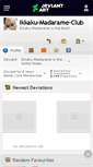 Mobile Screenshot of ikkaku-madarame-club.deviantart.com