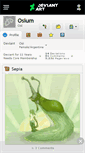 Mobile Screenshot of osium.deviantart.com