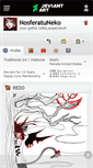 Mobile Screenshot of nosferatuneko.deviantart.com