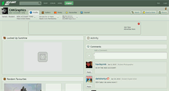 Desktop Screenshot of cmkgraphics.deviantart.com