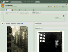 Tablet Screenshot of fluox3tine.deviantart.com
