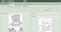 Desktop Screenshot of kyoju-hikari.deviantart.com